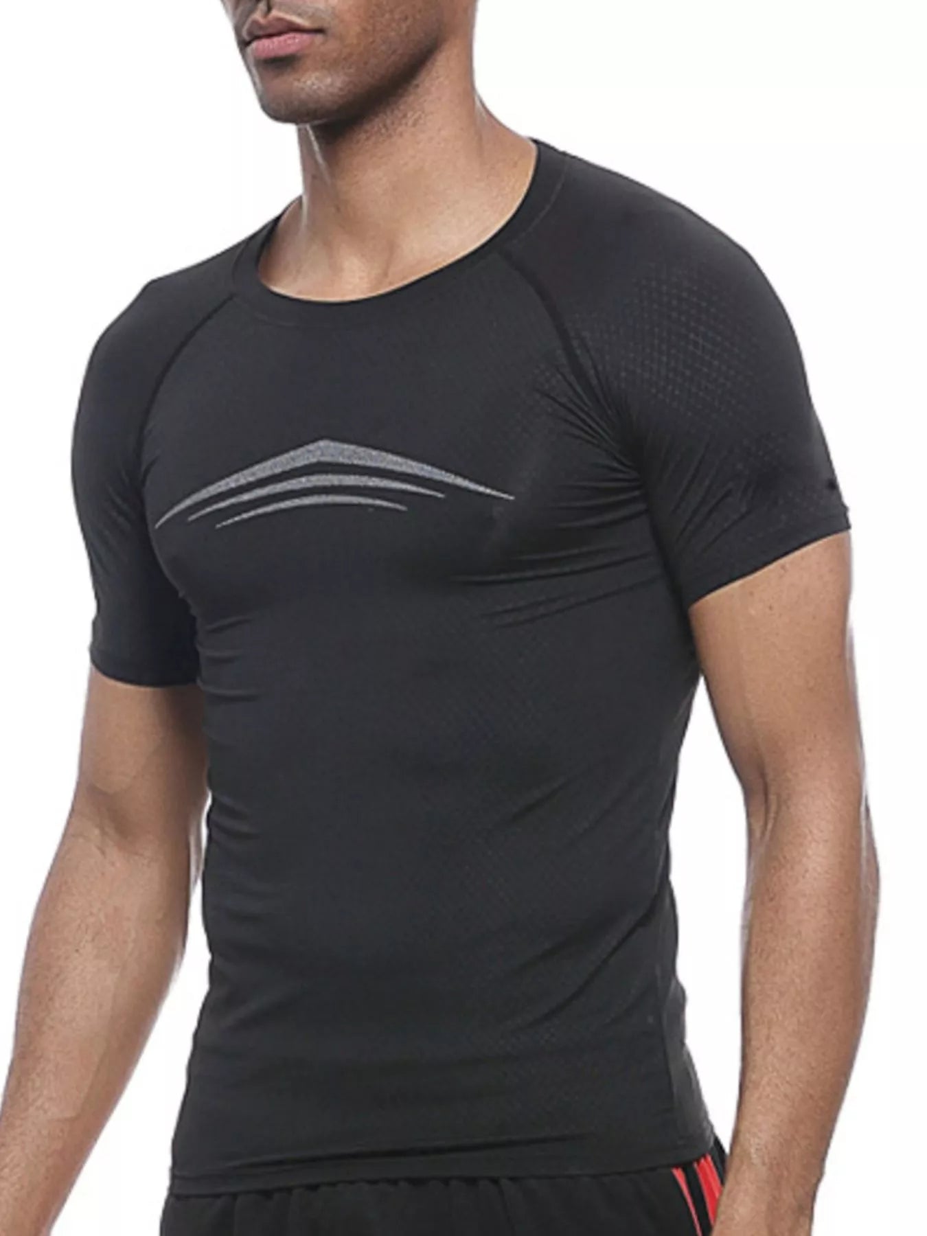 Men's Round Neck Active T-Shirt